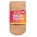 Dancina Dance Tights for Girls Cute Skin Color Extra Hold Soft Nylon and Spandex Hose M (6-8) Suntan
