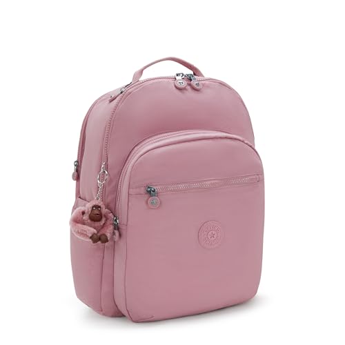 Image of Kipling Women's Seoul Extra Large Bts 17 inch Laptop Backpack, Durable, Roomy with Padded Shoulder Straps, Built-In Protective Sleeve