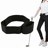 Golf Training Aid Swing Trainer Arm Band - Professional Posture Corrector & Swing Plane Trainer for Beginners, Elastic Golf Swing Correction Trainer Aids Accessories Equipment
