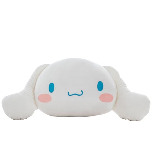 Image of Northwest Sanrio Cinnamoroll Cloud Pillow 12 inch - Kawaii Stuffed Plushie, Great Gift for Anime Fans, Cartoon Character, Bedroom Decor
