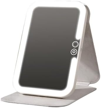 Large Lighted Makeup Updated with Lights Swivel Vanity Brightness Dimmable Cosmetic with image 2
