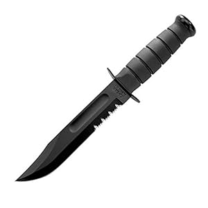 KA-BAR Outdoormesser Serrated Edge Gürtelmesser