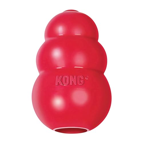 KONG Classic Stuffable Dog Toy - Fetch & Chew Toy for Dogs - Treat-Filling Capabilities & Erratic Bounce for Extended Play Time - Durable Natural Rubber Material - for XX-Large Dogs