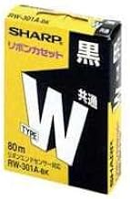 Sharp RW301ABK Common Ribbon Type W Black