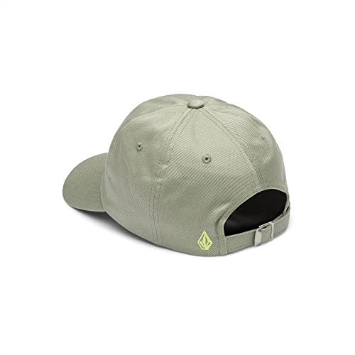 Volcom Women's Stone Wonder Adjustable Back Strap Dad Hat, Light Army, One Size #TOP1