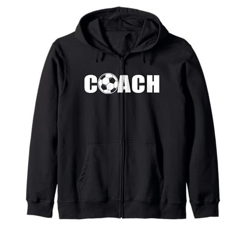 Soccer Coach Sudadera con Capucha