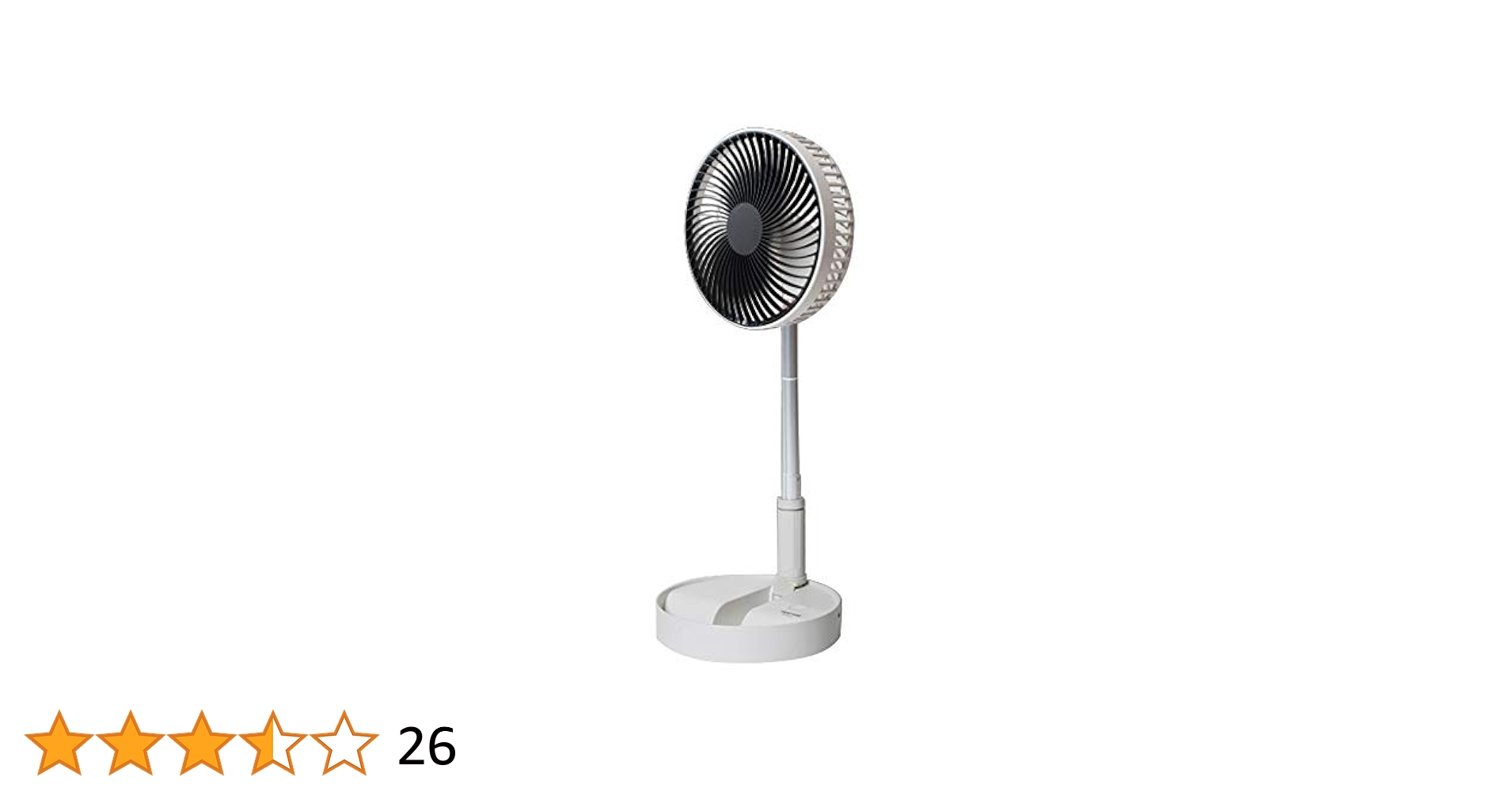 Amazon | TEKNOS(テクノス) 扇風機 USB充電式折りたたみ収納扇