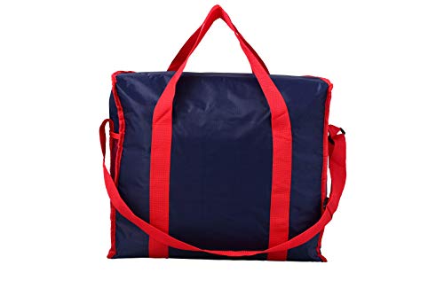 Sacola térmica, PVC e Poliéster, 11 Litros, Azul