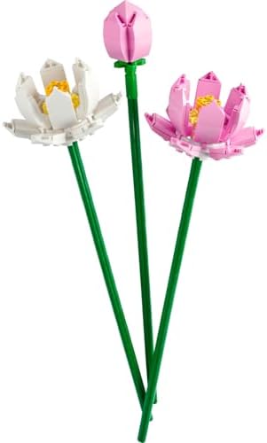 LEGO Botanicals Lotus Çiçekleri 40647 - Dekoratif, Koleksiyonluk ve Sergilenebilir Çiçek Modeli Yapım Seti (220 Parça) - Görsel 2