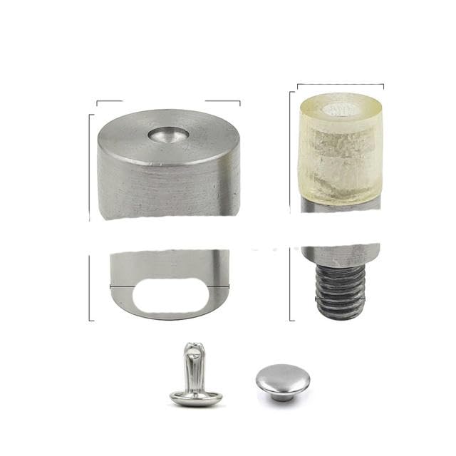 Moule double calotte 8x8mm pour presse manuelle et pose de rivets