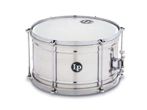 Latin Percussion Aluminum Caixa Snare Drum, 7X12