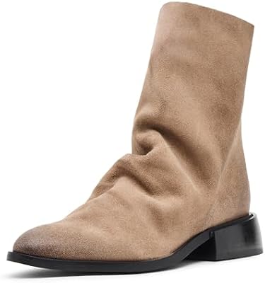 Steve Madden Women's Nexie Taupe Suede Ankle Boot, Size 9