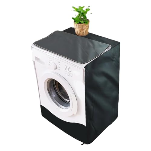 Cubierta de lavadora para lavadoras con aberturas, cubierta impermeable para lavadora exterior, cubierta para lavadora exterior, cubierta de lavadora de mejor espesor para lavadoras y secadoras