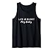 Fun Life Is Short Play Hockey, lustiges Inline Hockey Tank Top