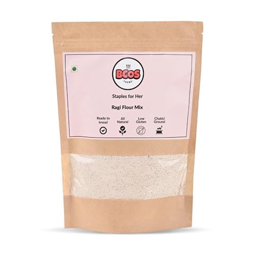 BCOS Foods Ragi Millet Flour | Natural Healthy Low Carb Flour | Low Gluten | Calcium Rich | Protein & Vitamin Rich | Low Glycemic Multipurpose Atta | Easy to Cook Flour | Ready to knead (2 kg) (B0CSDSYBF2) Amazon Price History, Amazon Price Tracker