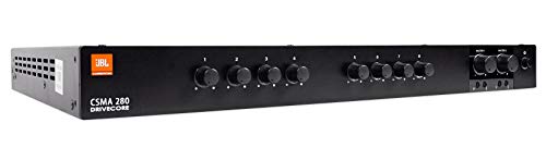 JBL Professional CSMA280 Commercial Series Two-Channel 80-Watt Powered Audio Mixer/Amplifier - image 3