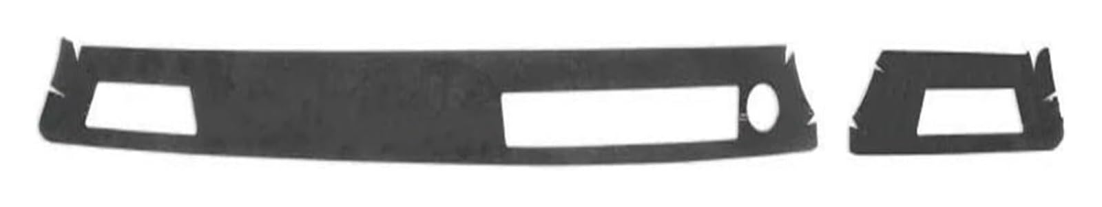 Qwqnsd Black For 3Er E90 2005-2012 Car Dashboard Panel Instrument Trim Sticker Car Interior Mouldings(,Rhd)