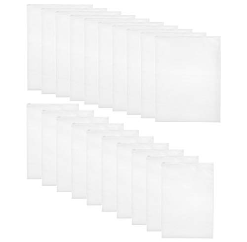 Fansport 20PCS Bolsa de Zapatos Transparente A Prueba de Polvo A Prueba de Agua Almacenamiento de Zapatos de Viaje Organizador de Zapatos Cover