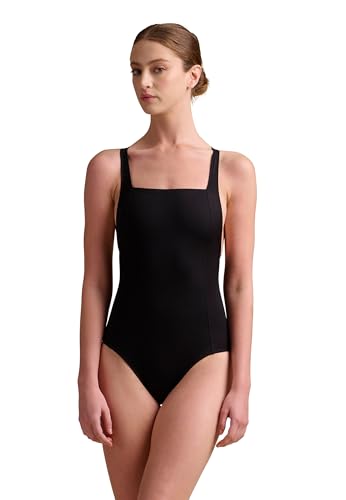 Wolford Sculpt Essentials Swimsuit for Women Structured Slimming Design One Piece Swimwear Squared Neckline Criss Cross Back3