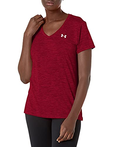 Image of Under Armour Womens Tech V-Neck Twist Short-Sleeve T-Shirt