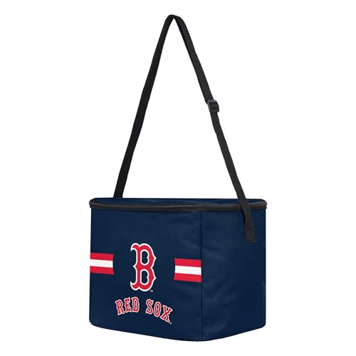 Image of FOCO MLB Officially Licensed Primary Logo Team Stripe 6 or 12 Pack Soft Insulated Game Day Baseball Lunch Tote Cooler