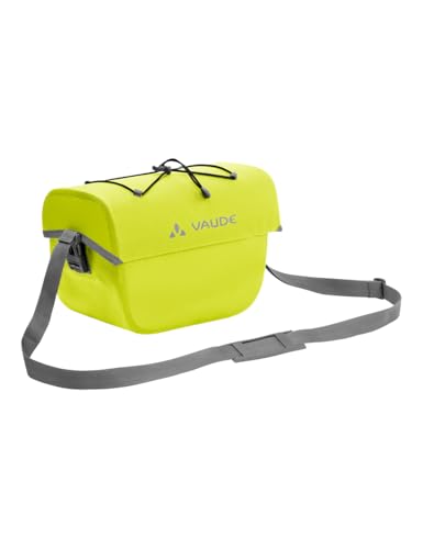 VAUDE Fahrrad Lenkertasche Aqua Box, 6 Liter Volumen, wasserdicht verschweißt, bright green, Einheitsgröße