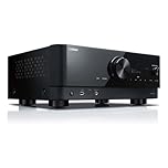 Yamaha RX-V6A 7.2-Channel AV Receiver with Wi-Fi, Bluetooth, MusicCast, DTS:X, Dolby Atmos with Height Virtualizer and Alexa Compatibility, Black