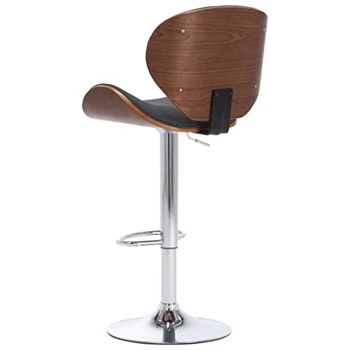 Tabouret de bar avec vérin à gaz réglable en hauteur - 5