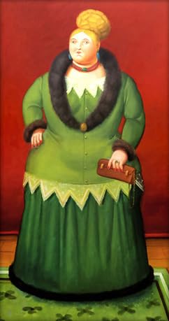 Photo d'art mural Fernando Botero affiche sur toile decoration 50x100