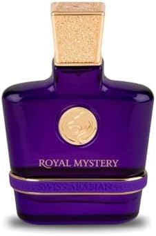 Swiss Arabian Royal Mystery - Luxury Products From Dubai - Long Lasting, Addictive Personal EDP Spray Fragrance - Seductive Signature Aroma - 3.4 Oz
