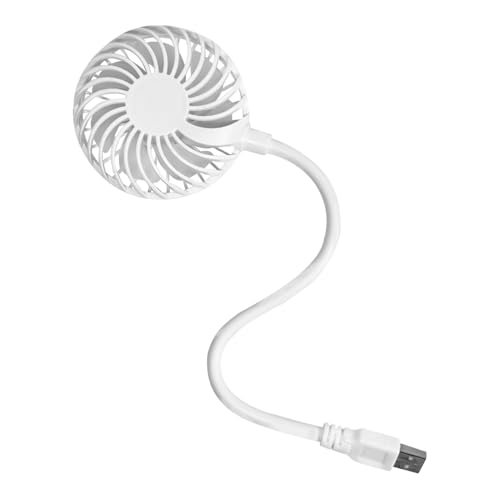 Ventilador USB portátil – Ventilador de escritorio personal recargable y silencioso, herramienta de ventilación personal con diseño plegable, ideal para dormitorio, oficina, exterior, camping, coche