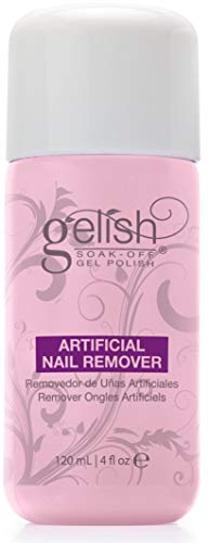 New Gelish Soak Off Gel Nail Polish Remover & Cleanser Bottles 120Ml + Nail File #TOP2