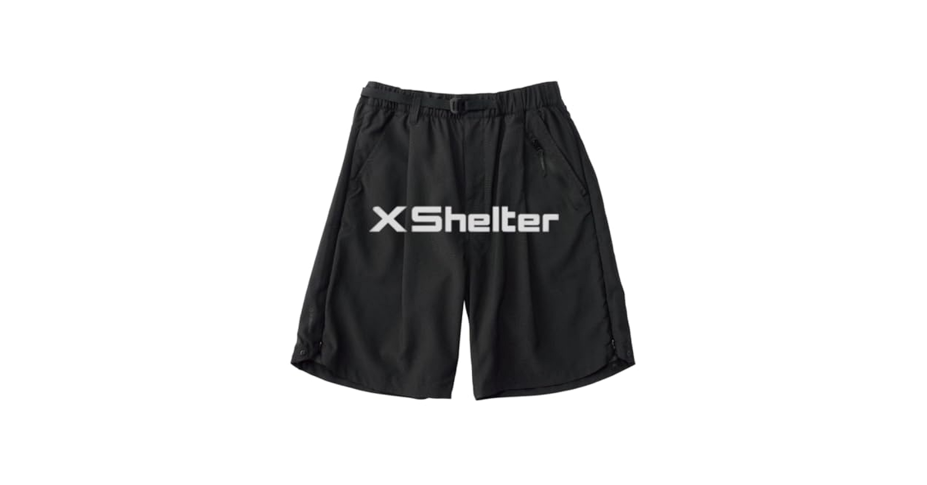 Amazon | 【黒L】 ワークマン エックスシェルター 暑熱 ショート