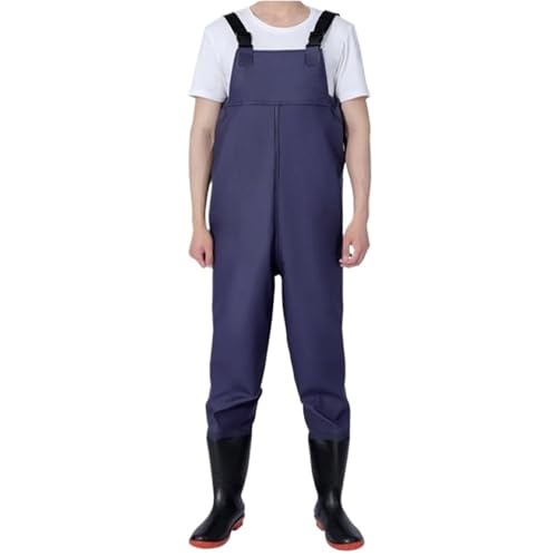 WDSBZNB Pantaloni da trampoliere Pesca in PVC con Stivali Set