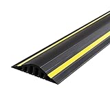 40mm High Garage Door Threshold Seal,2.5m/3m Length Universal Garage Door Draught Excluder Strip Rubber Threshold Strip Weatherproof Bottom Threshold Seal for Keeping Clean and Dry (Length-3M)