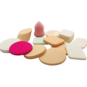 AY Make Up Cosmetic Sponge Puff, 13 Pieces