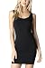 NIKIBIKI Women Seamless Classic Tank Top Dress, One Size