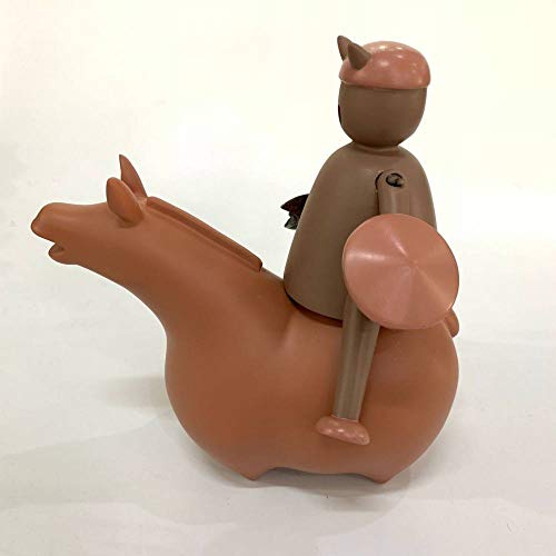 Artisanat d'art avec cette sculpture abstraite de cavalier chic - 3