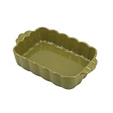 RÉTENTION THERMIQUE OPTIMALE : Le plat en grès Fiorella 22 x 13 cm conserve et répartit parfaitement la chaleur pour une cuisson lente et homogène, idéale pour gratins, rôtis ou desserts, préservant saveurs et textures à chaque préparation.