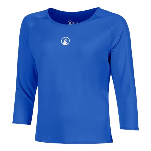 Quiet Please Mixed Manica Lunga Donna Blu