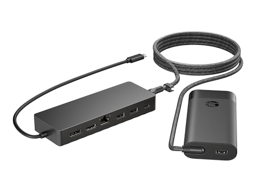HP Ensemble combiné concentrateur USB C et chargeur pour PC portable Universal Neuf - vue 9