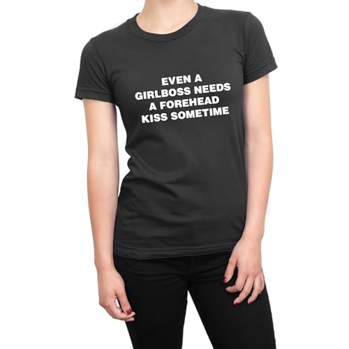 T-shirt Girlboss Needs a Front Kiss idéal pour le bureau et les sorties