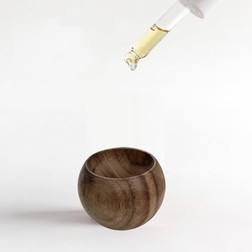 Difusor de Aceite Esencial de Madera en Forma de Huevo 2 Piezas miniatura 4