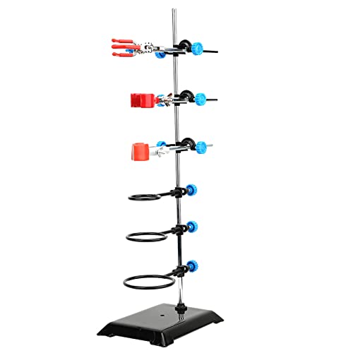 SEAFRONT 実用的な実験室スタンド、実験室実験装置実験室の鉄のサポート、科学研究のための学校供給化学実験 SEAFRONT 実用的な実験室スタンド、実験室実験装置実験室の鉄のサポート、科学研究のための学校供給化学実験