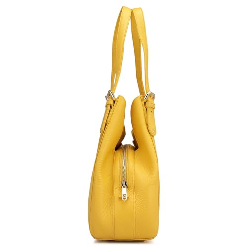 Image of Da Milano Medium Leather Shoulder Bag (LB-01912)