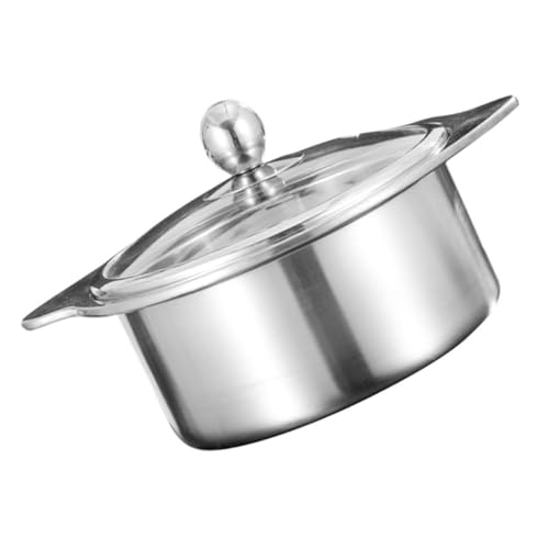 HOMOCONO Electric Hot Pot Divider 16cm Stainless Steel Pot Divided Pan for Shabu Pot Inducti