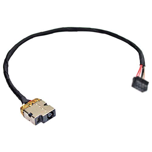 DBParts DC Power Jack Harness Cable for HP 15-R000 15-R100 15-R200 15-R029WM 15-R011DX 15-R052NR 15-R030WM 15-R230CA 15-R230NR 15-R263DX 15-R264DX 15-R253CL 15-r136wm
