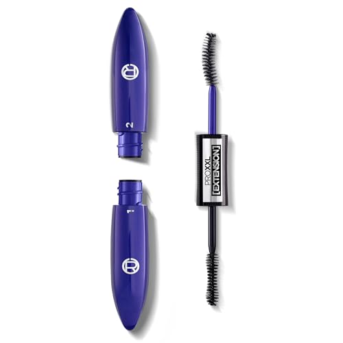 L'Oréal Paris Mascara, Salon Lashes, Extension Effect, Long-lasting, No Clumping or Smudging, Pro XXL Extension, Black