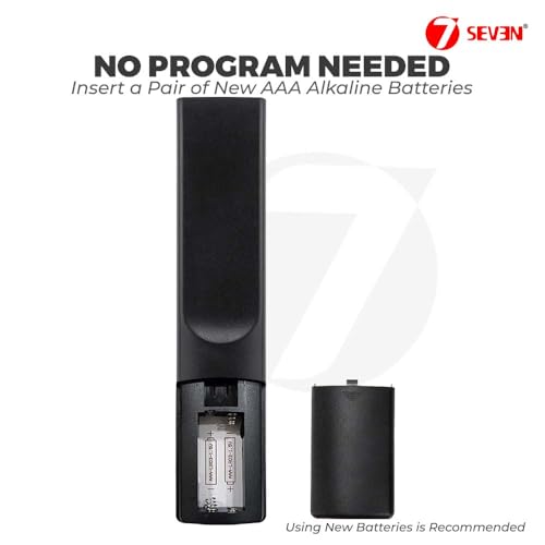 7SEVEN® Compatible for BPL Tv Remote Control Suitable for Smart Android 4k LED UHD HD bpl Television with OTT Hotkeys Without Voice Command