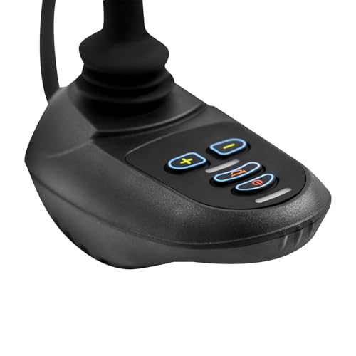 Florchest Electric Wheel Chair Controller with Brake Connector, Mobility Wheelchair Joystick Brush Controller for Electric Wheelchairs Intelligent Robots